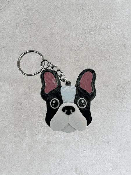 Brelok - Buldog Francuski typ 1