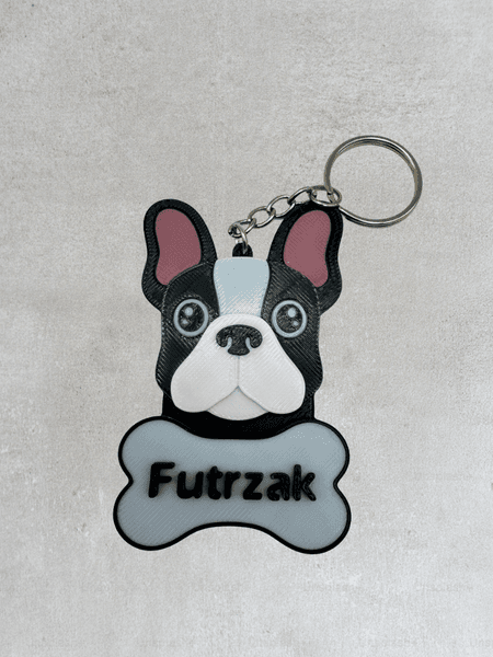 Brelok - Buldog Francuski typ 2