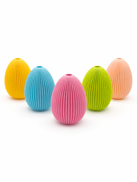 Zestaw 5 jajek wielkanocnych - kolorowy